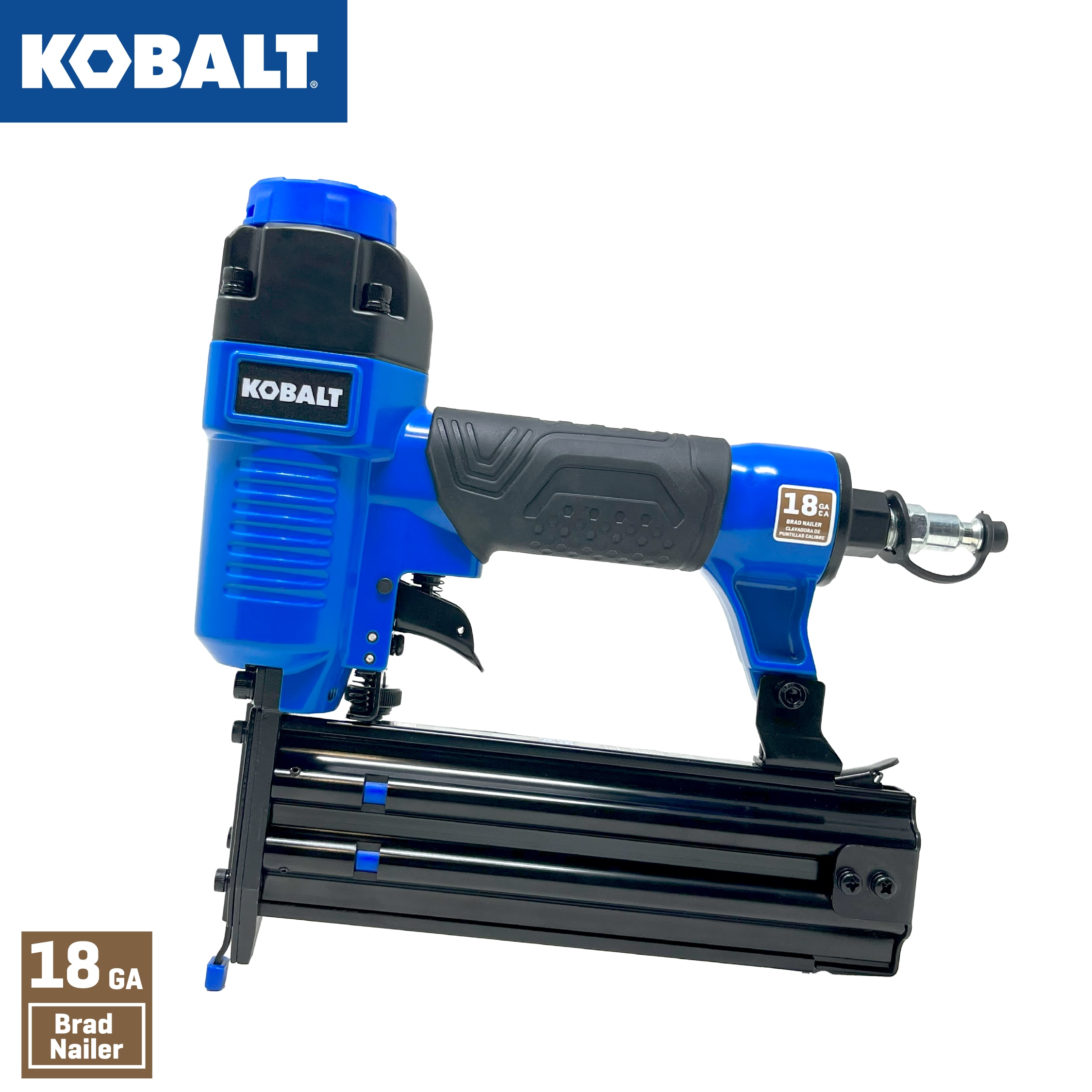 Compresor de aire portátil Kobalt de 6 galones y 150 PSI con accesorios incluidos - 02106410A