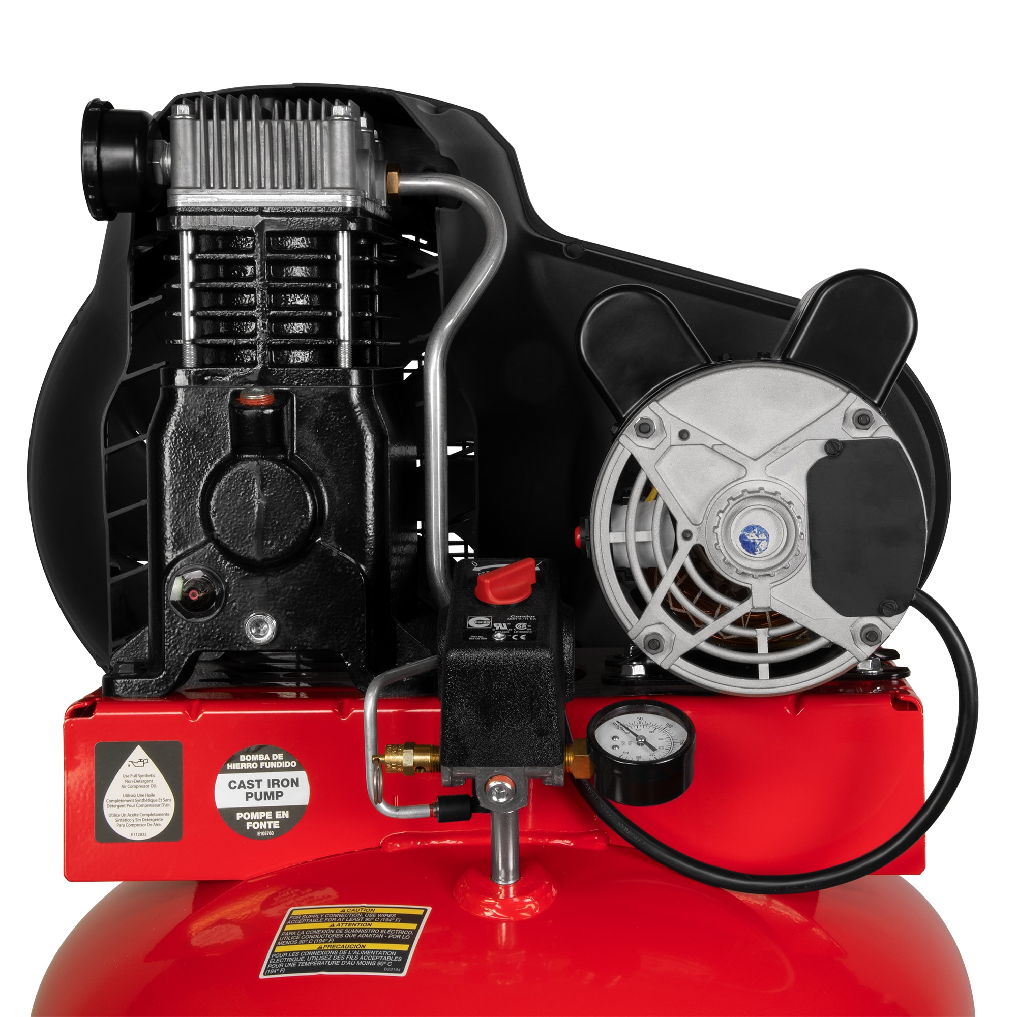 Artesano - Compresor de aire eléctrico vertical estacionario de 60 galones y 175 PSI con accesorios incluidos - CMXECXM601