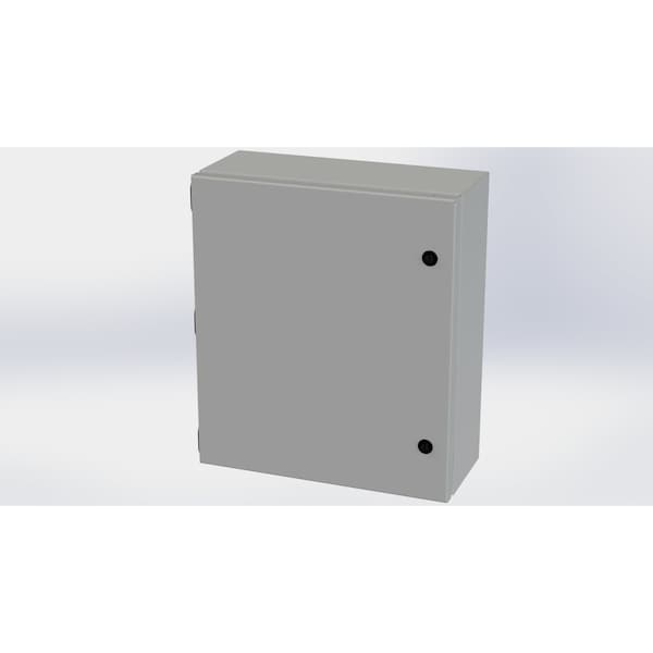 Saginaw Control & Engineering Carbon Steel Electrical Enclosures, 16 in H, 6 in D, 14 in W, NEMA 3R, 4, 12, 13, Hinged - SCE-1614ELJ
