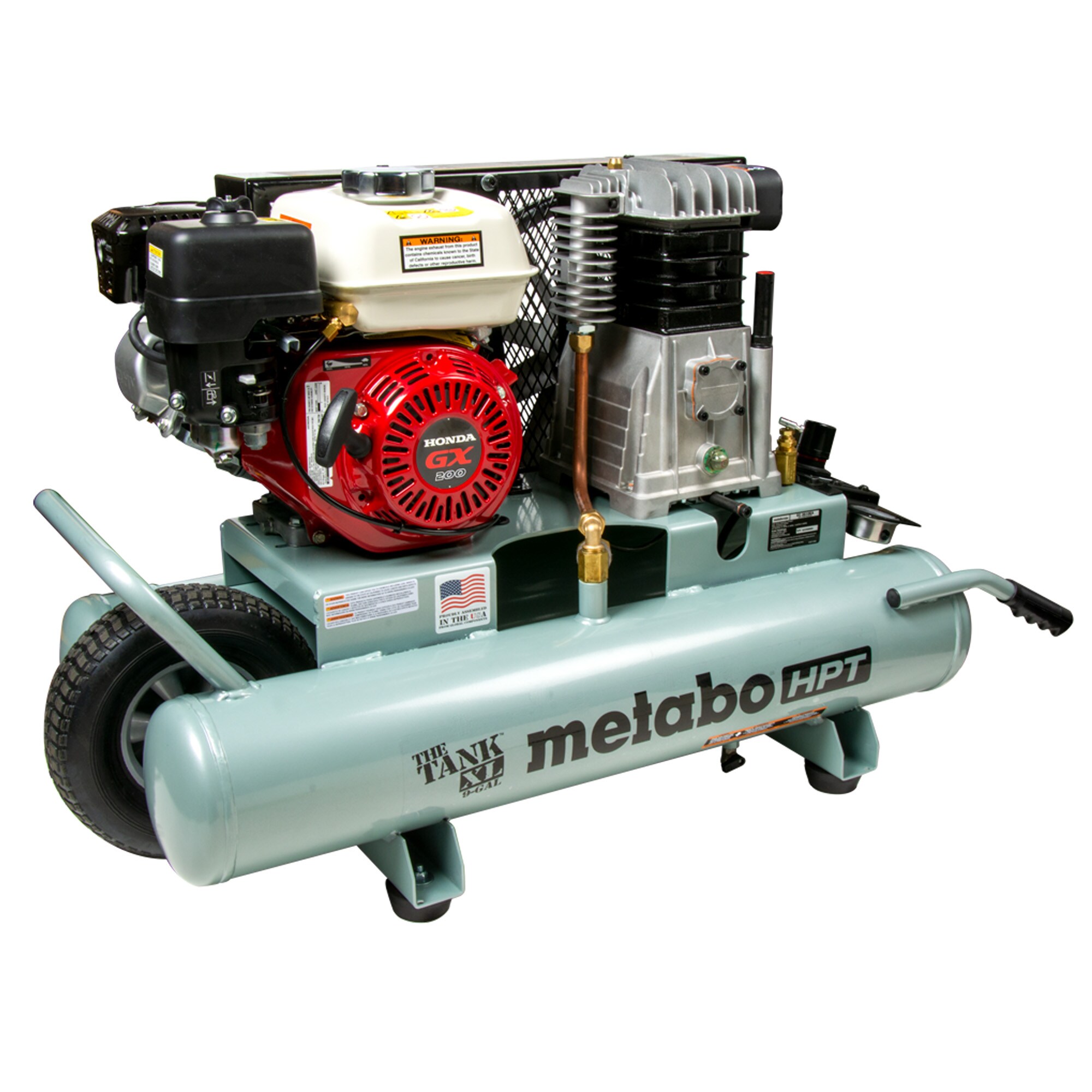 Metabo HPT Metabo HPT 9-Galones Compresor de aire de carretilla portátil a gas 145 PSI - EC2610EAM