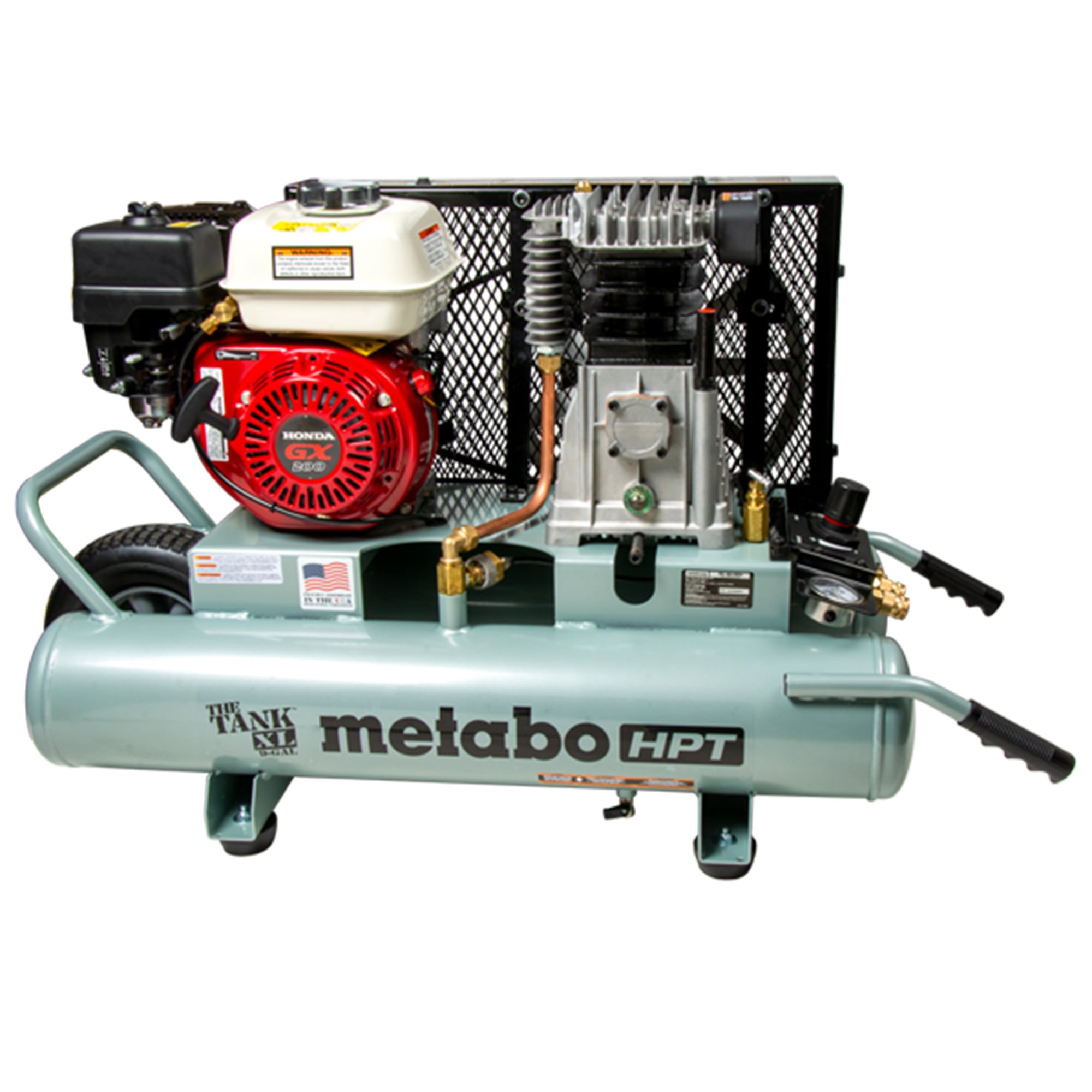 Metabo HPT Metabo HPT 9-Galones Compresor de aire de carretilla portátil a gas 145 PSI - EC2610EAM