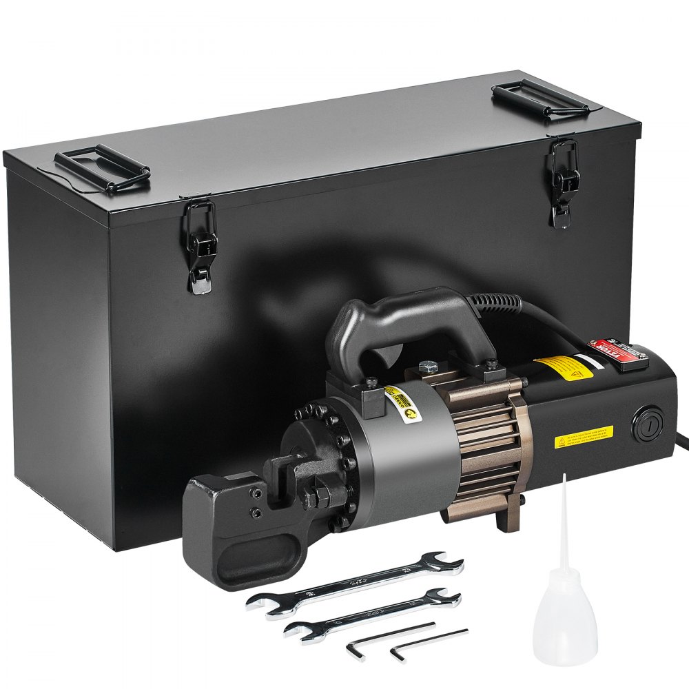 VEVOR 2000W Electric Hydraulic Rebar Cutter Cutting up to 1 Inch #8 4-25mm - GJQDJQX25MMLA0C7XV1