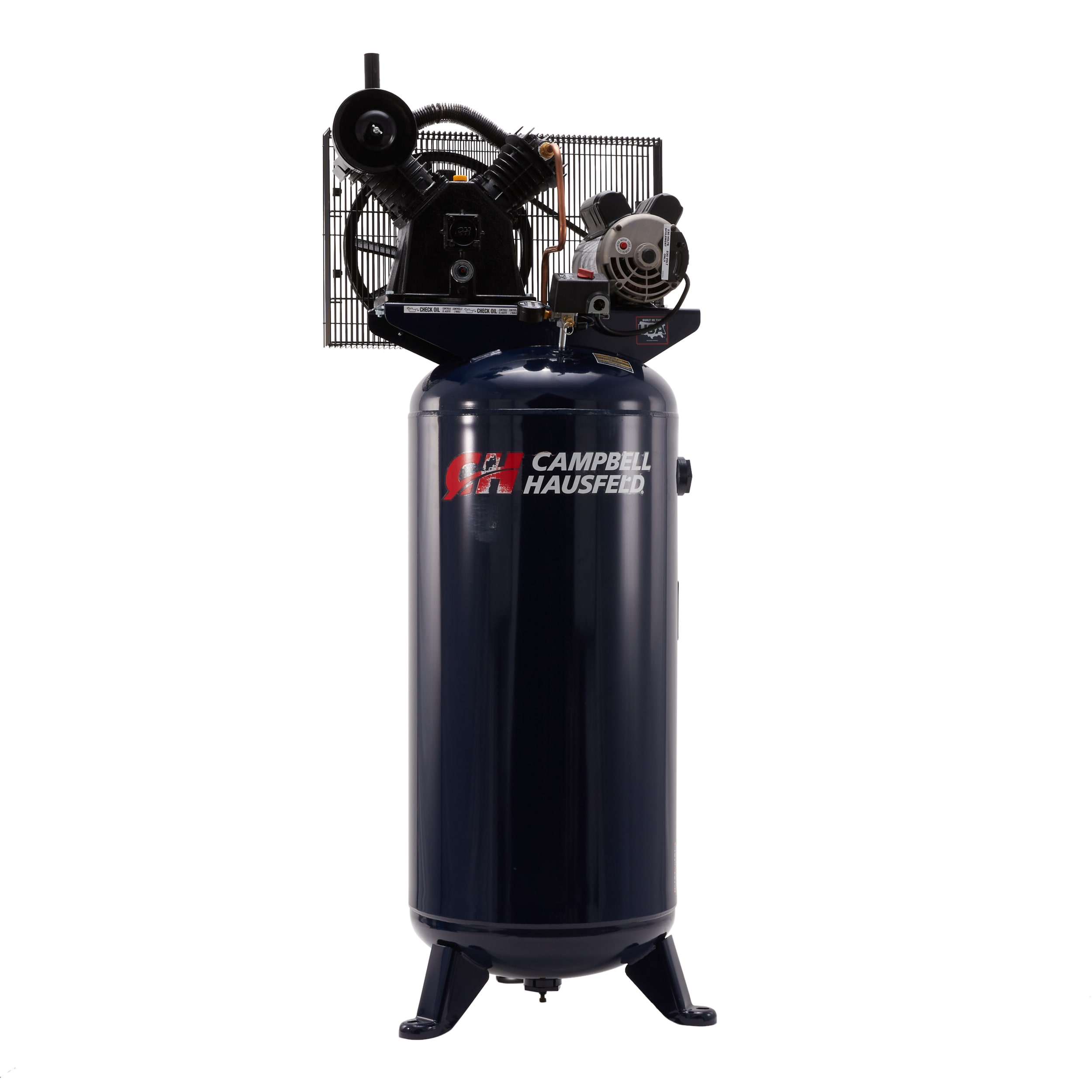 Compresor de aire vertical eléctrico estacionario Campbell Hausfeld de 60 galones y 175 PSI - XC602100