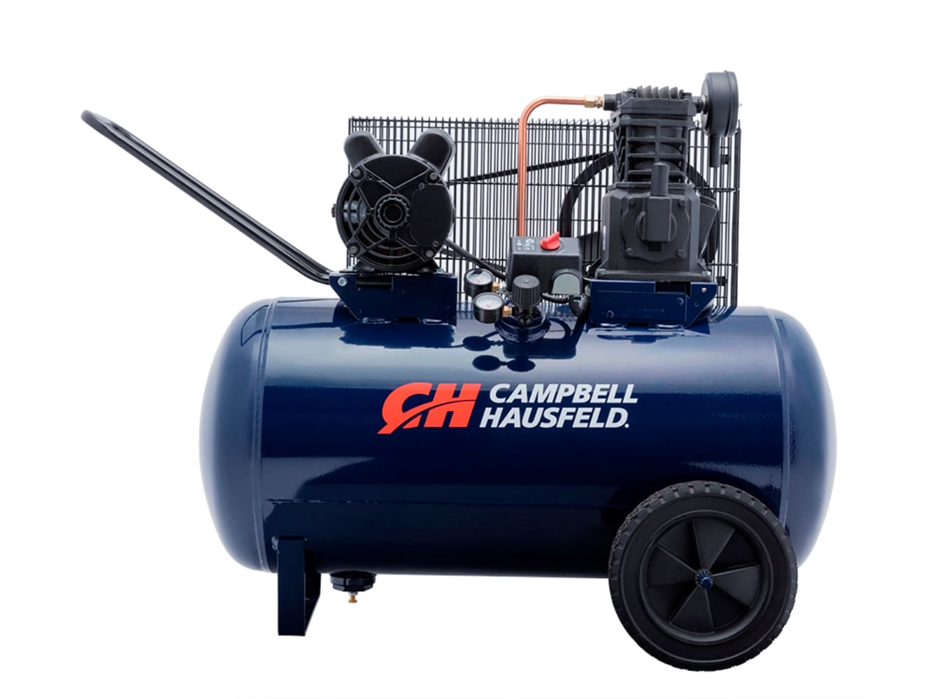 Campbell Hausfeld Compresor de Aire Eléctrico Portátil de 30 Galones y 135 PSI Horizontal - VT6271