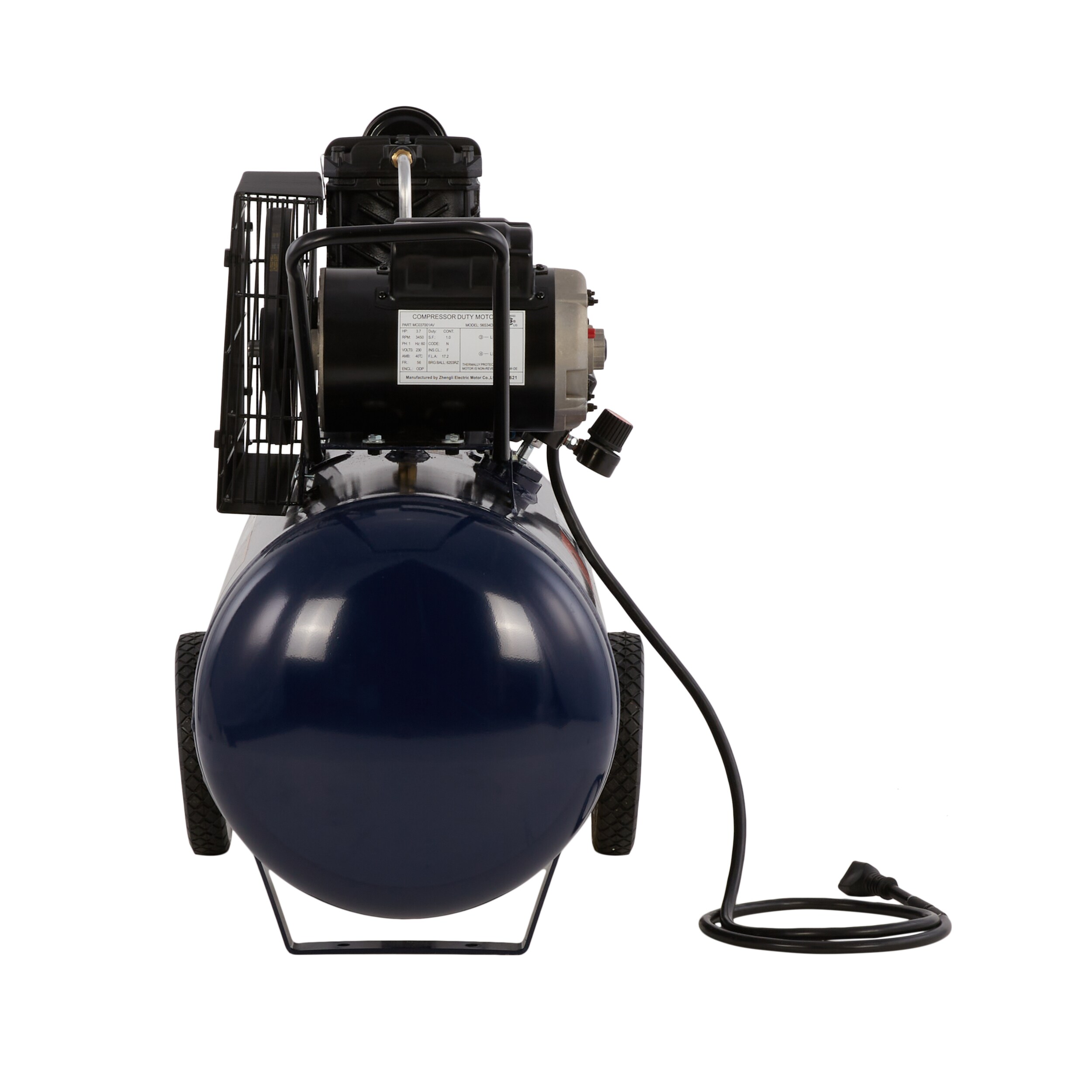 Campbell Hausfeld Compresor de Aire Eléctrico Portátil de 30 Galones y 135 PSI Horizontal - VT6271