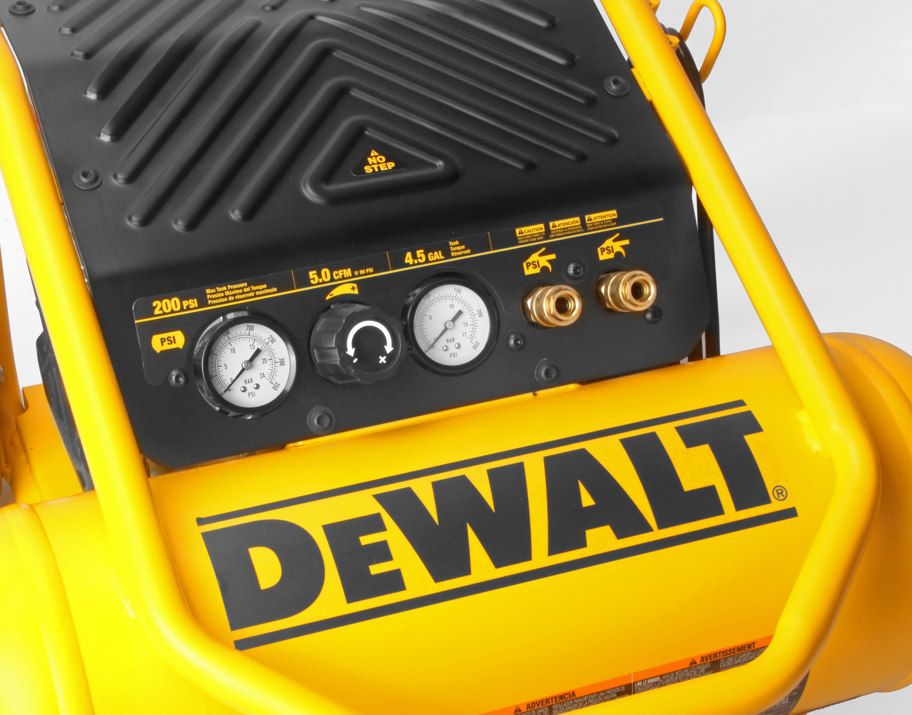 DEWALT DEWALT XTREME Compresor de aire portátil de 4.5 galones y 200 PSI - DXCMS20045US