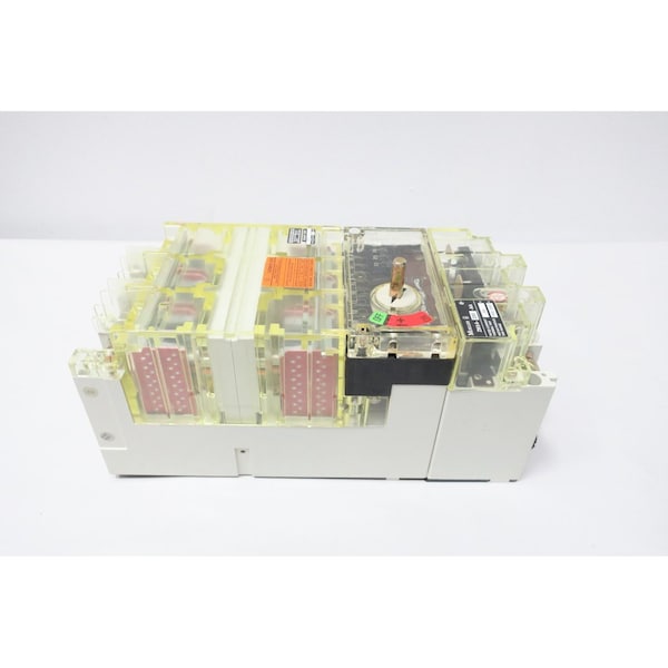 Moeller W/ 200A TRIP 3P 250A AMP 600V-AC MOLDED CASE CIRCUIT BREAKER - NZMH9-250/ZM9A-200-2000-NA