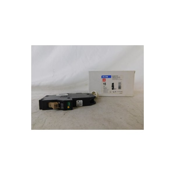 Eaton Cutler-Hammer Miniature Circuit Breakers MCBs CH 1P 15A 240V 50/60Hz 1Ph - CH115CAFA