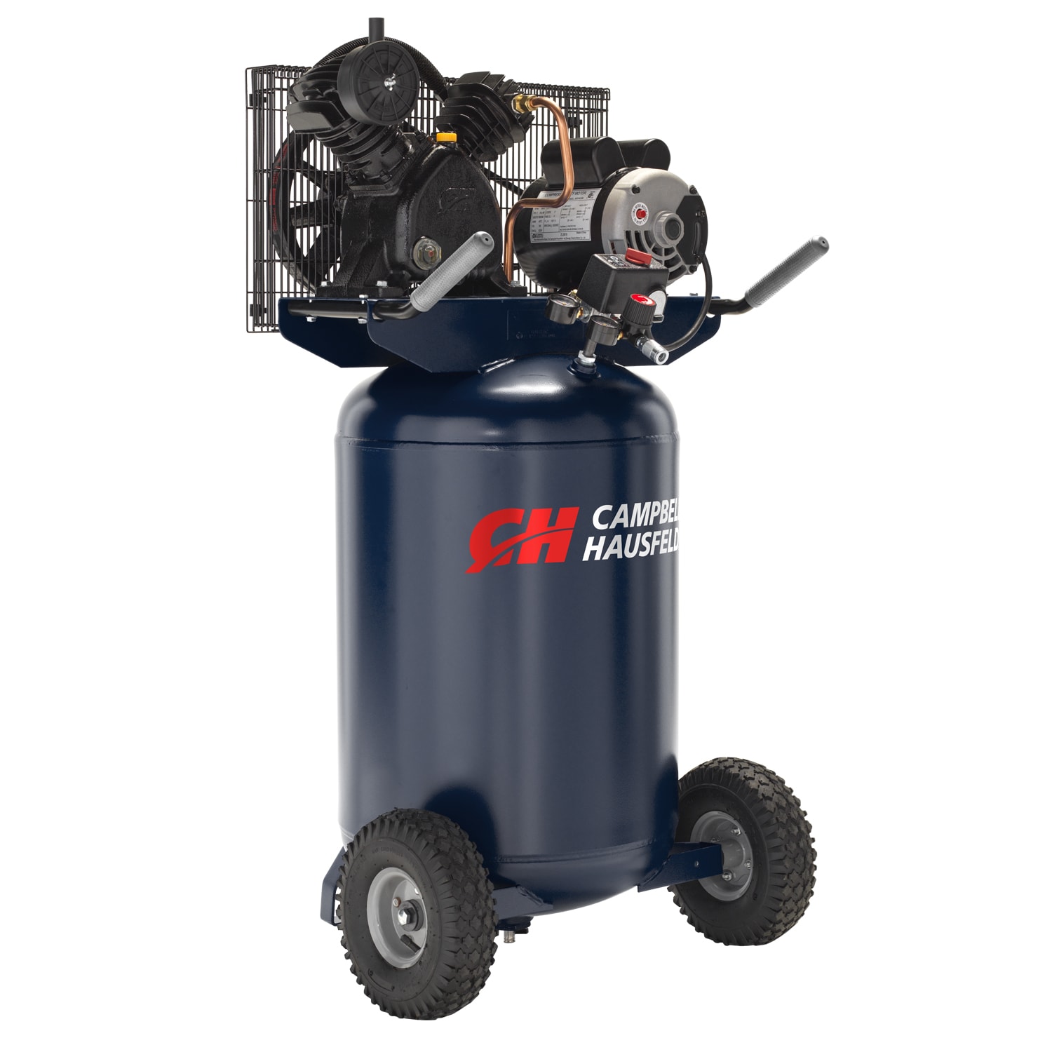 Compresor de Aire Vertical Eléctrico Portátil Campbell Hausfeld de 30 Galones y 175 PSI - XC302100