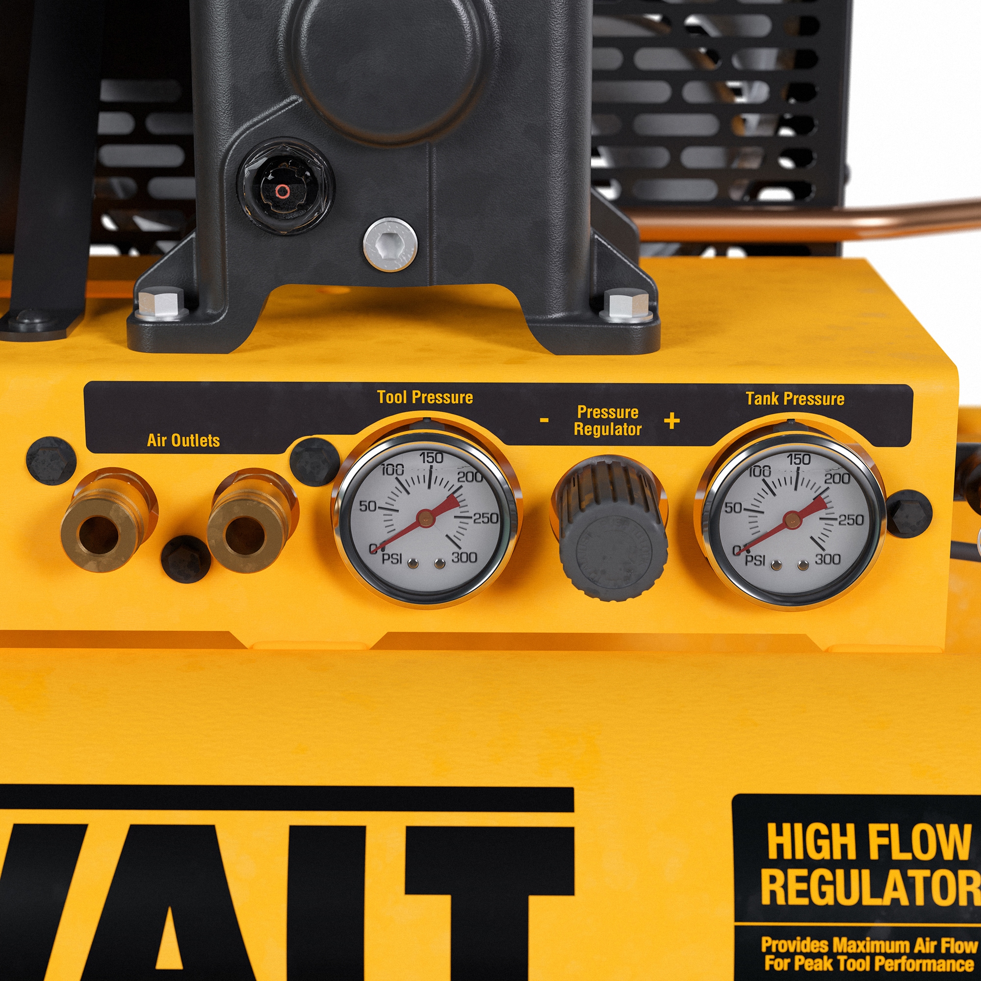 DEWALT 8-Galones Compresor de Aire Horizontal Portátil a Gasolina 175 PSI - DXCMTE6590811