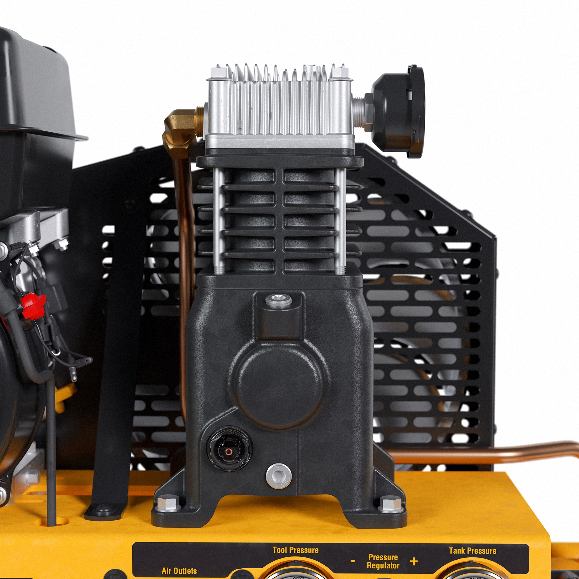 DEWALT 8-Galones Compresor de Aire Horizontal Portátil a Gasolina 175 PSI - DXCMTE6590811