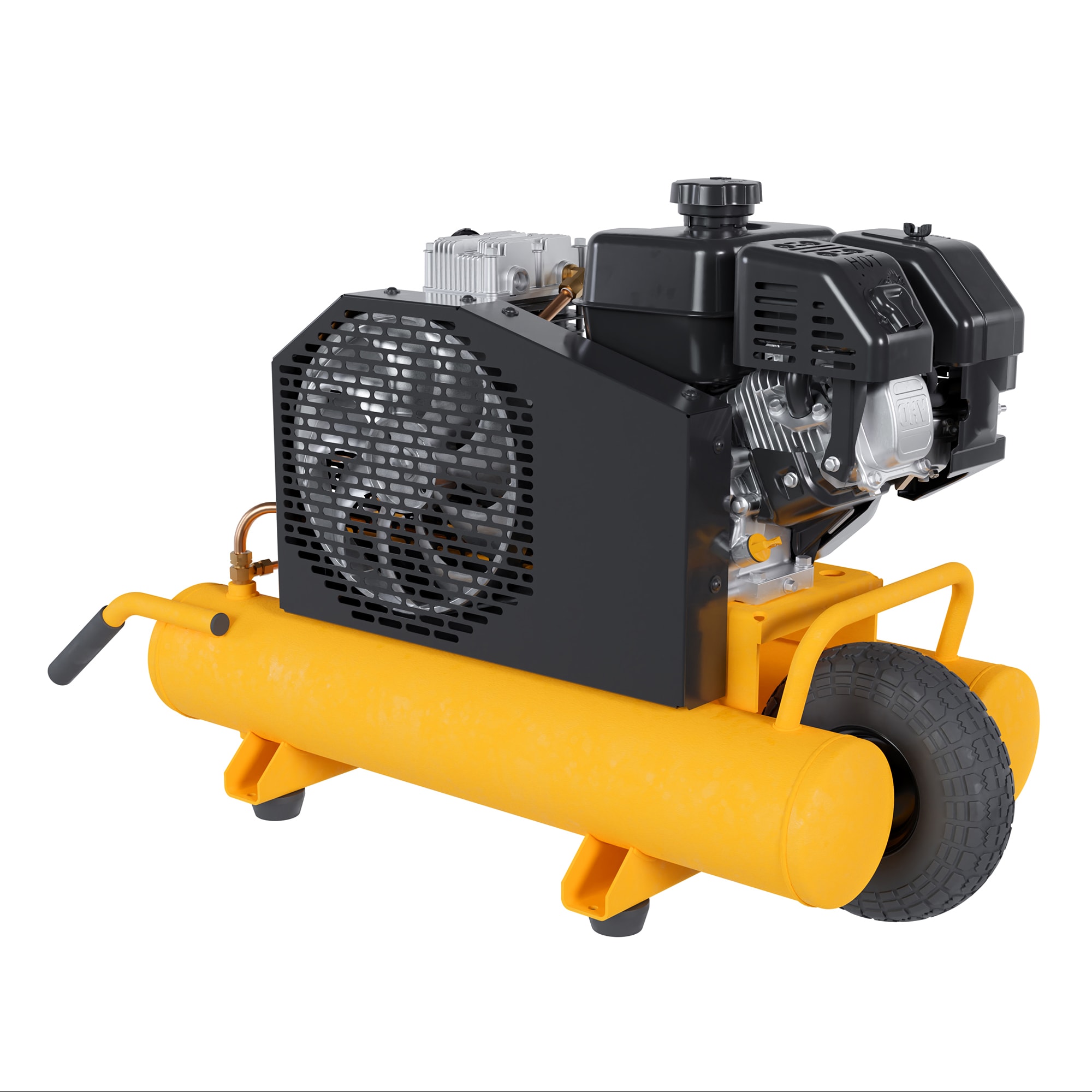 DEWALT 8-Galones Compresor de Aire Horizontal Portátil a Gasolina 175 PSI - DXCMTE6590811