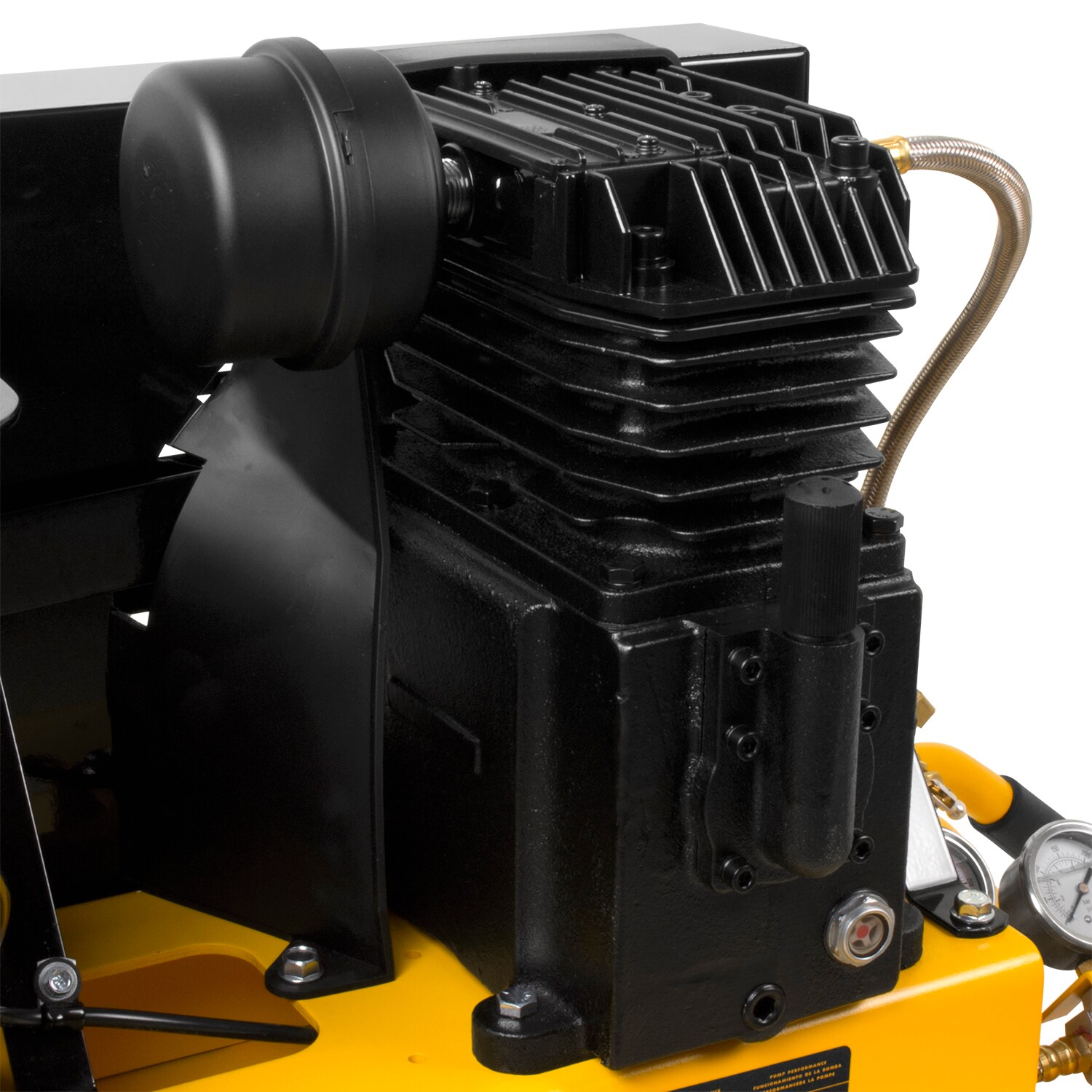 DEWALT Compresor de aire portátil de gasolina de 8 galones y 150 PSI tipo perro caliente - DXCMTB5590856