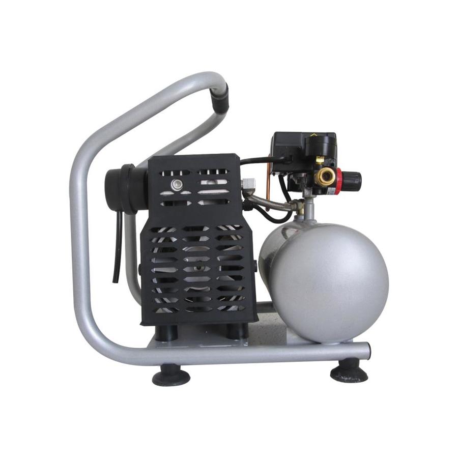Herramientas de Aire de California Herramientas de Aire de California Compresor de Aire Horizontal Portátil Eléctrico Ligero y Silencioso de 1 Galón a 120 PSI - CAT-1P1060S