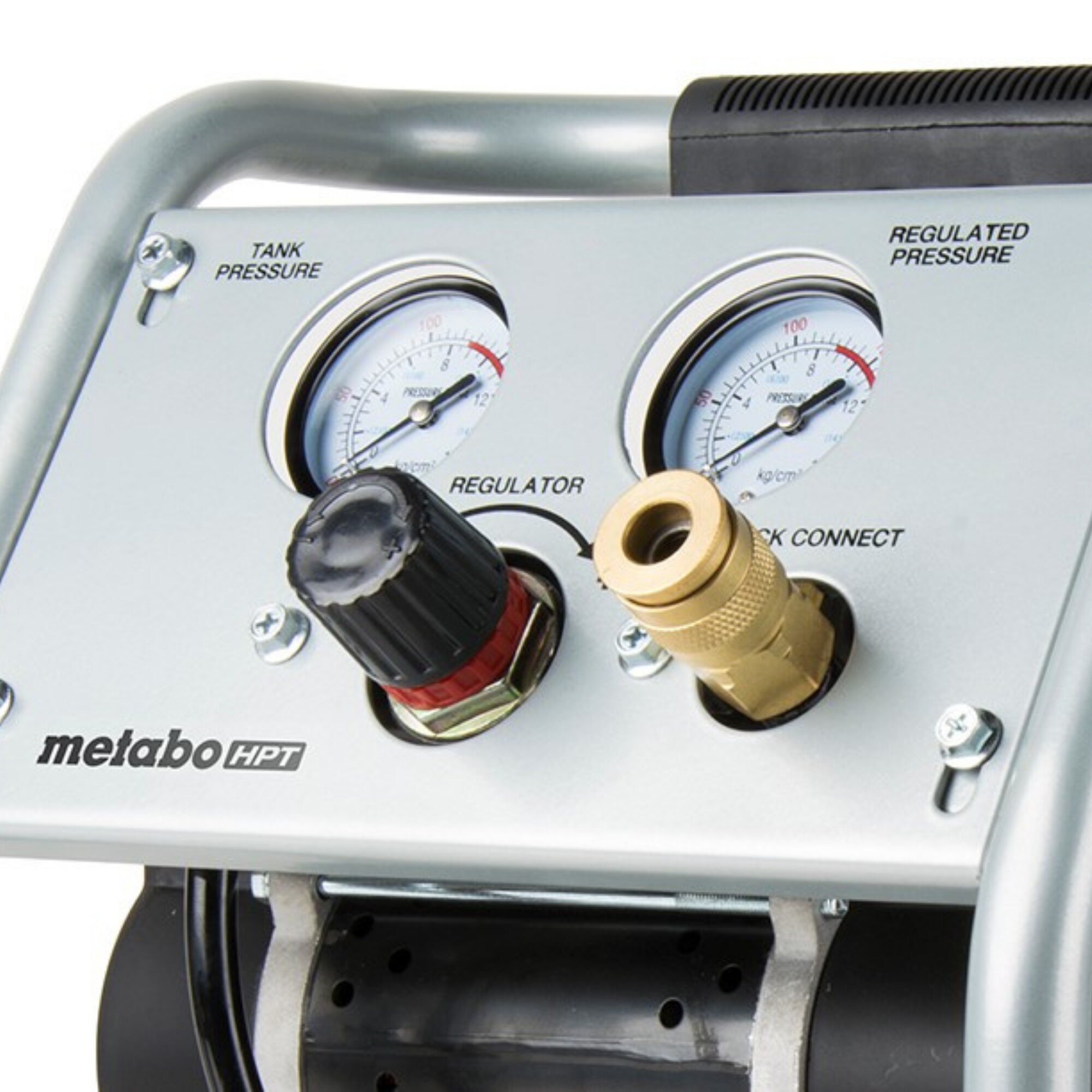Metabo HPT Compresor de aire horizontal eléctrico portátil de 1 galón con 125 PSI - EC28MM