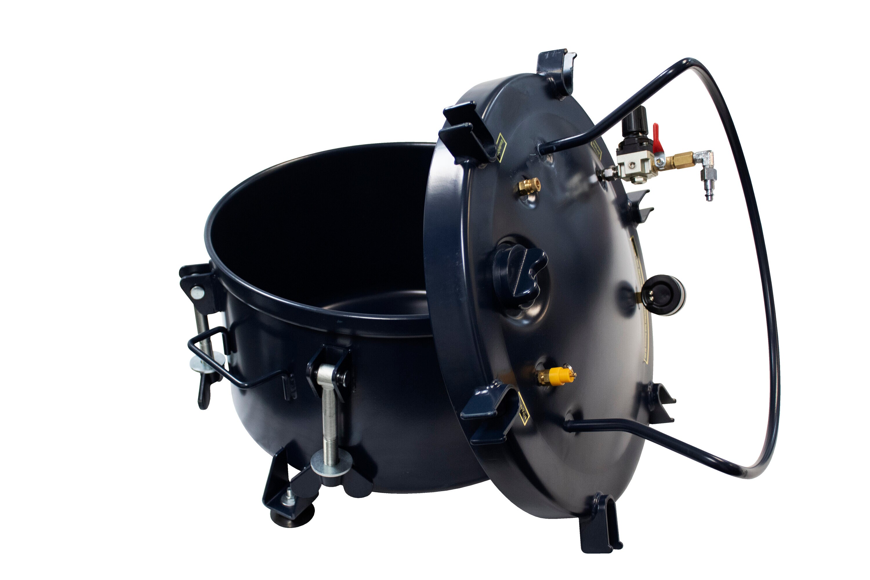 Herramientas de aire de California Herramientas de aire de California Compresor de aire tipo panqueque eléctrico portátil de 10 galones a 90 PSI - CAT-1810C.