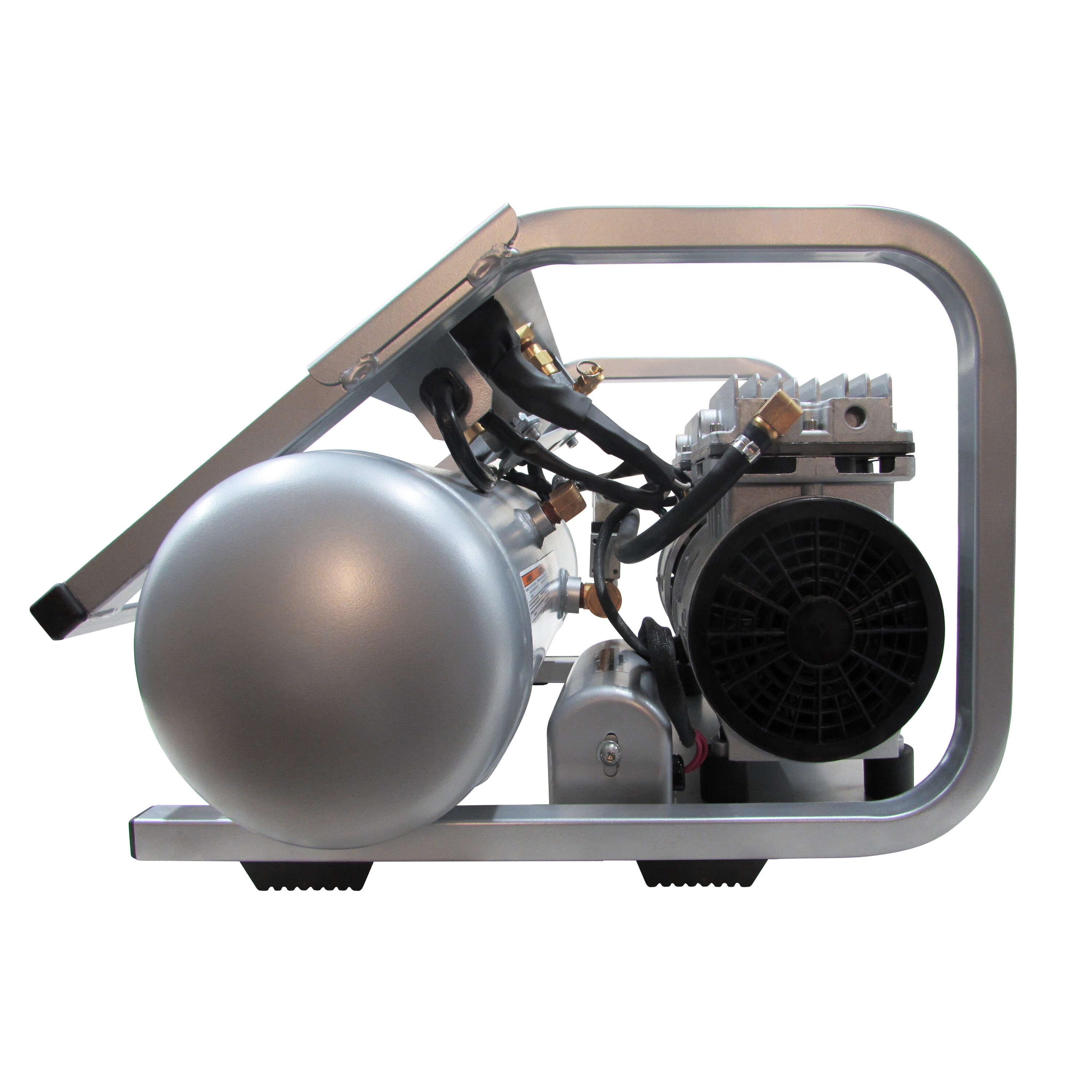 Herramientas de Aire de California Herramientas de Aire de California Compresor de Aire de Perro Caliente Portátil Eléctrico de 2 Galones a 135 PSI - CAT-2010SP.