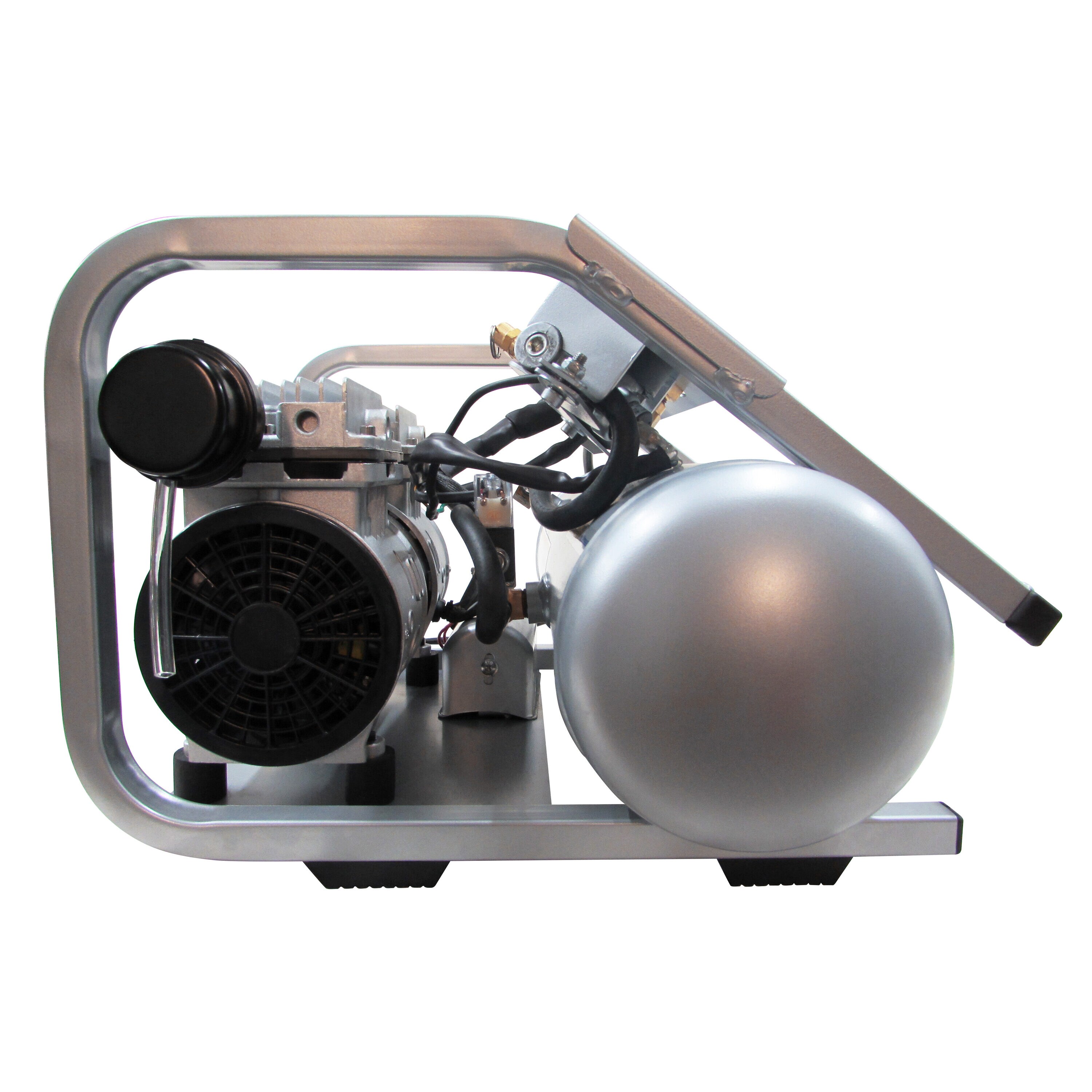 Herramientas de Aire de California Herramientas de Aire de California Compresor de Aire de Perro Caliente Portátil Eléctrico de 2 Galones a 135 PSI - CAT-2010SP.