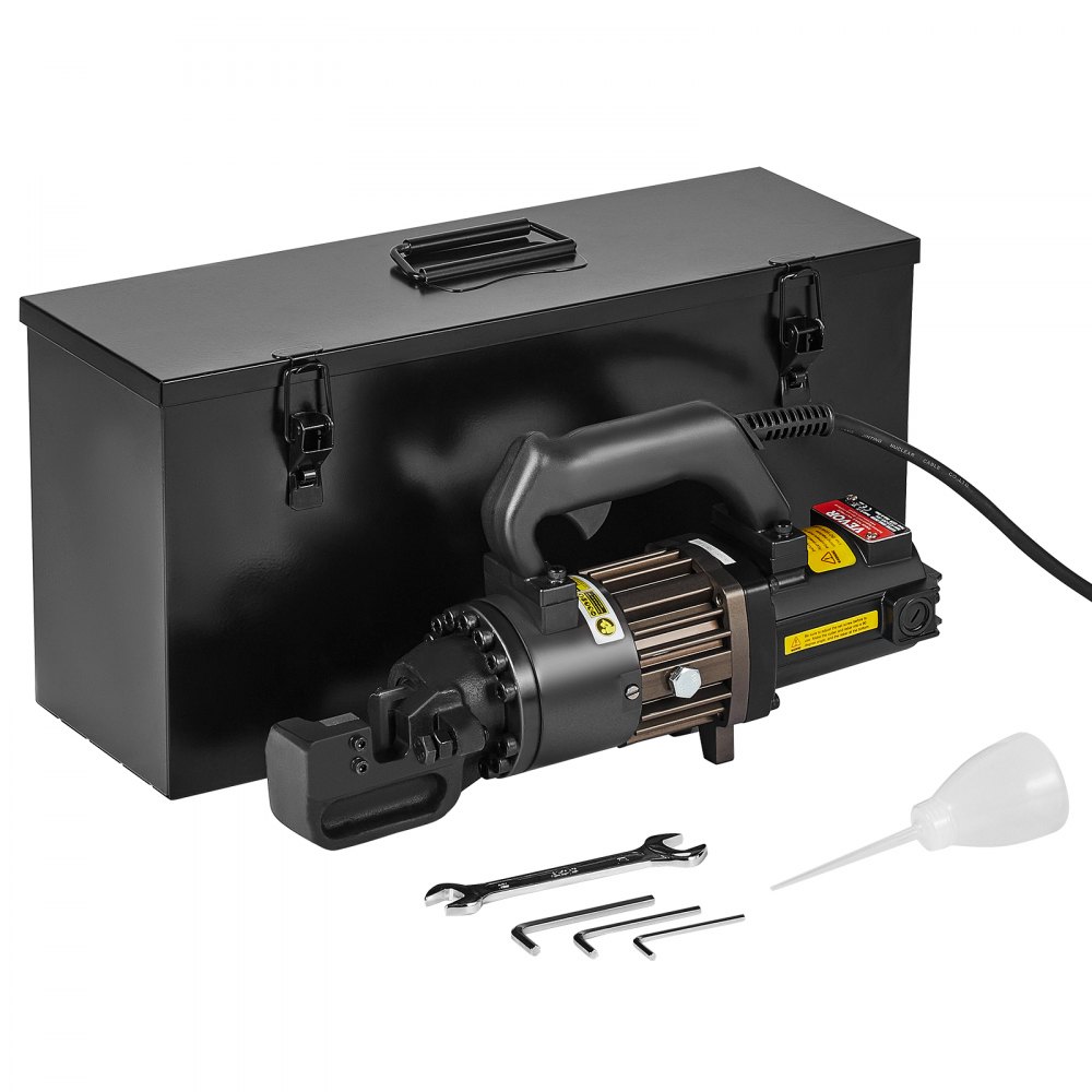 VEVOR 1000W Electric Hydraulic Rebar Cutter Cutting up to 3/4 Inch #6 4-20mm - GJQDJQX20MMLNZLYNV1