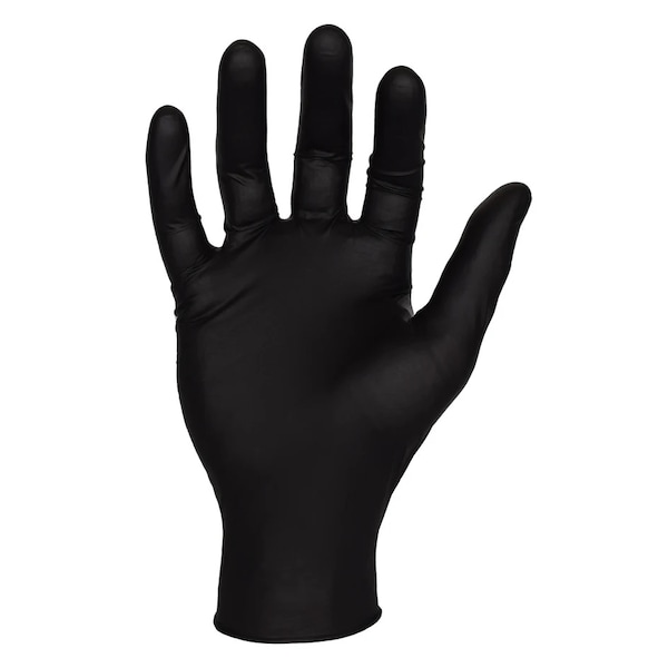 Guantes desechables de nitrilo Premium Azusa Safety, 6 mil, sin polvo, totalmente texturizados, XL, 100 PK, negro - ND6020