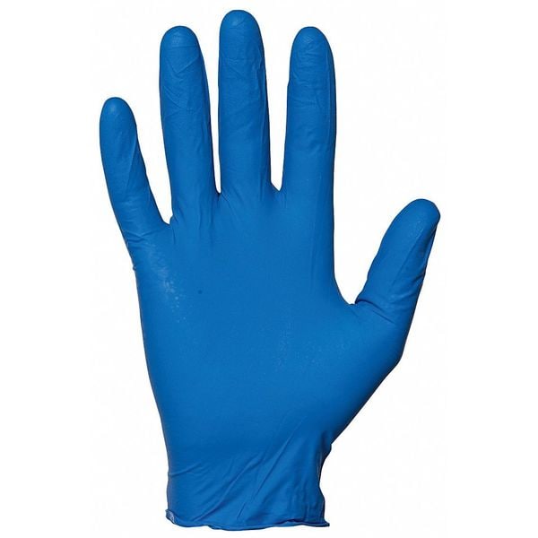 Ansell TouchNTuff 92-675, Guantes desechables de nitrilo con yemas texturizadas, 4.3 mil en palma, nitrilo, S - 92-675