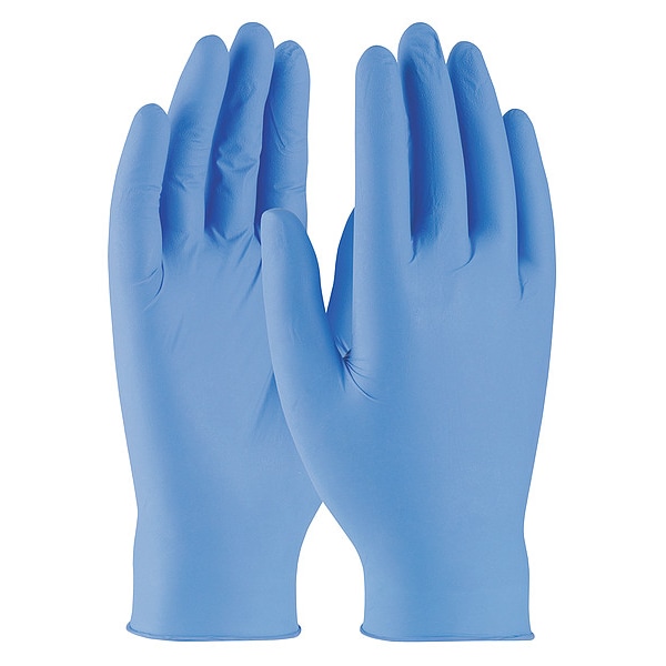 Pip Ambi-dex Octane, Guantes Desechables, 3 mil Palm, Nitrilo, Sin Polvo, XL (10), 100 PK, Azul - 63-230PF/XL