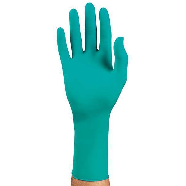 Ansell TouchNTuff 92-605, Guantes desechables de nitrilo con protección mejorada contra salpicaduras químicas, palma de 4.7 mil - 92-605.