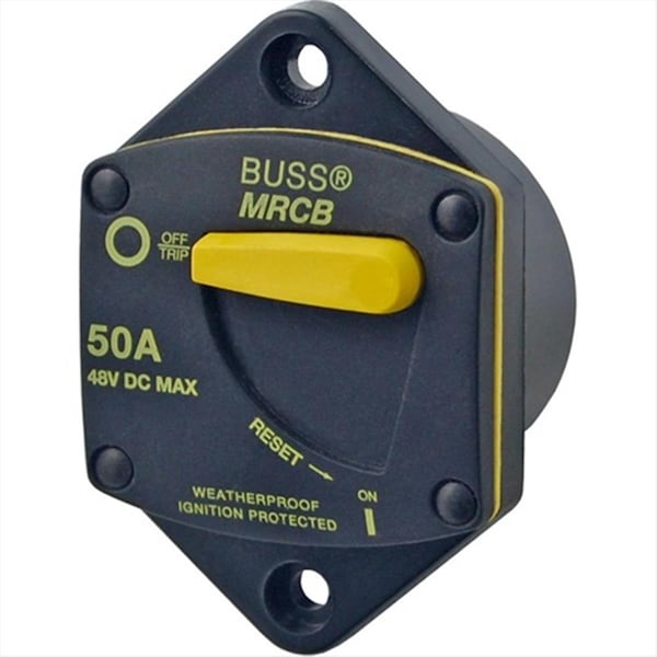 Blue Sea Systems Circuit Breaker, 187 Series, 90A, Not Rated, 5kA at 14V DC - PV1790558