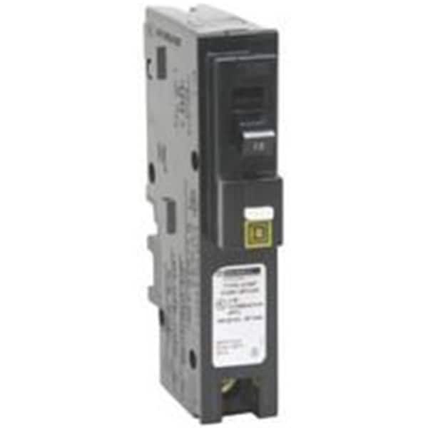Maxpower Combination Circuit Breaker, HOM Series, 15A, 1 Pole, 120V AC, 10kA - MA429026