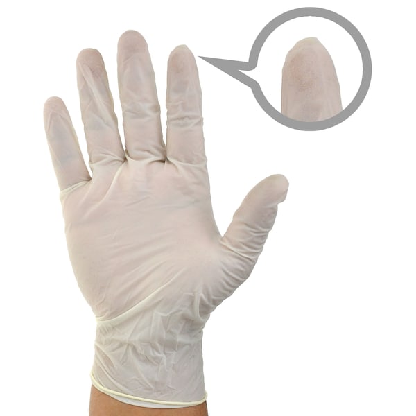 Guantes de Examen de Látex Dealmed, Látex, Sin Polvo, XL, 1000 piezas, Beige - 787440