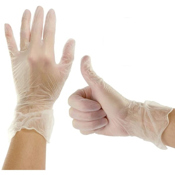 Guante Desechable Diamond Glove, 6 mil en la palma, de Látex, sin polvo, Talla L, paquete de 1000 unidades, color blanco - LPF-62L