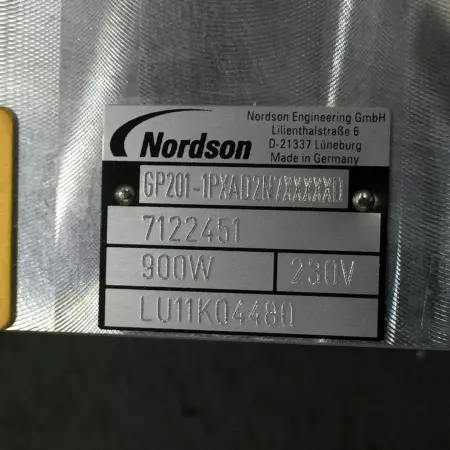 Nordson Hot Melt Remote Metering Station GP201-1PXA