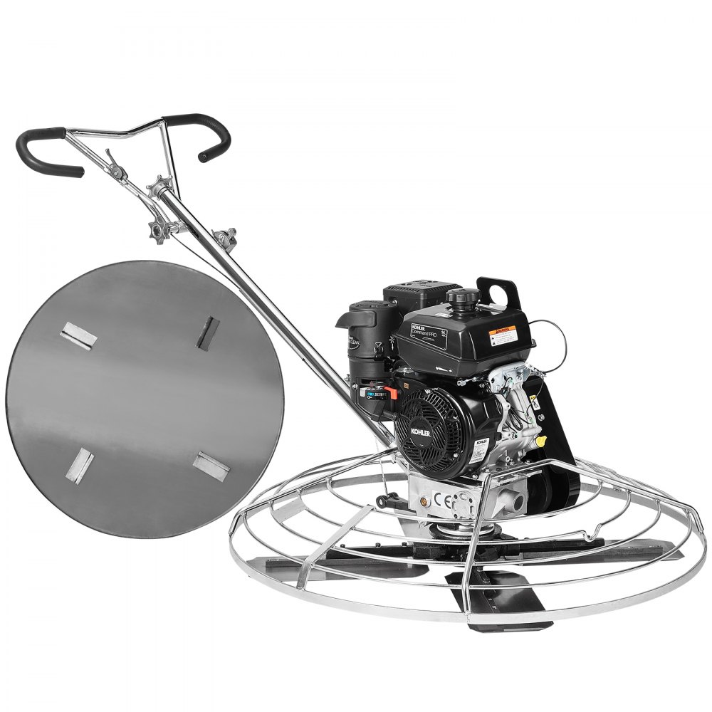 VEVOR Power Walk-Behind Cement Trowel 46” 14HP Gas-Powered with Float Pan Blade - DLMDJS46INCH8WP46V0