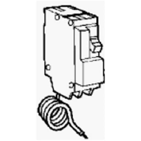 Standard10 Circuit Breaker, THQL Series, 15A, 1 Pole, 120/240V AC, 10kA at 120/240V AC - ST574785