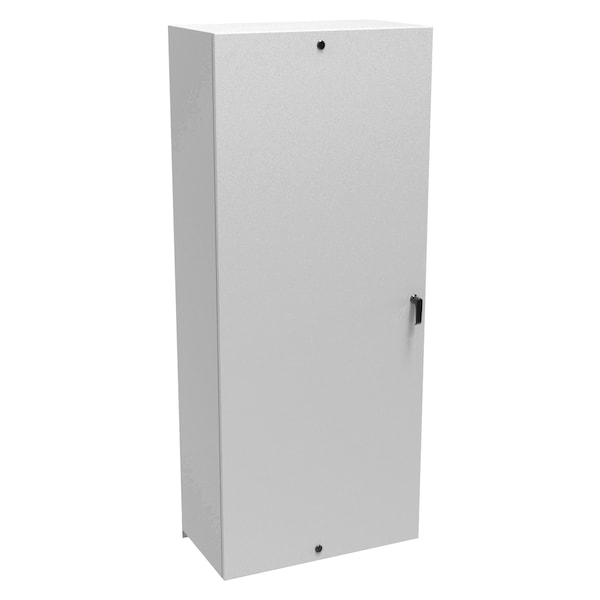 Hammond Steel Electrical Enclosures, 72 in H, 16 in D, 30 in W, NEMA 4, Hinged - EN4SD723016LG