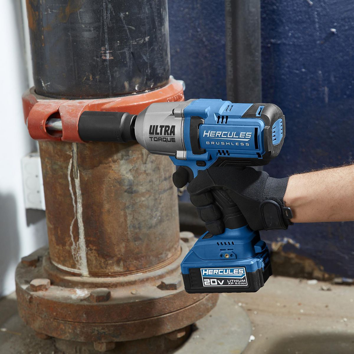 Llave de impacto Hercules 20V sin escobillas inalámbrica de 1/2 pulg. Ultra torsión - Solo herramienta - 59380
