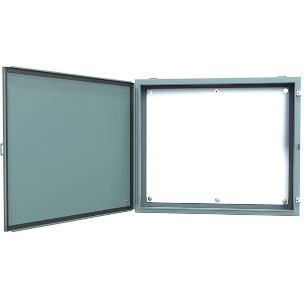 Hammond Steel Electrical Enclosures, 30 in H, 8 in D, 36 in W, NEMA 12, Hinged - 1418MR8