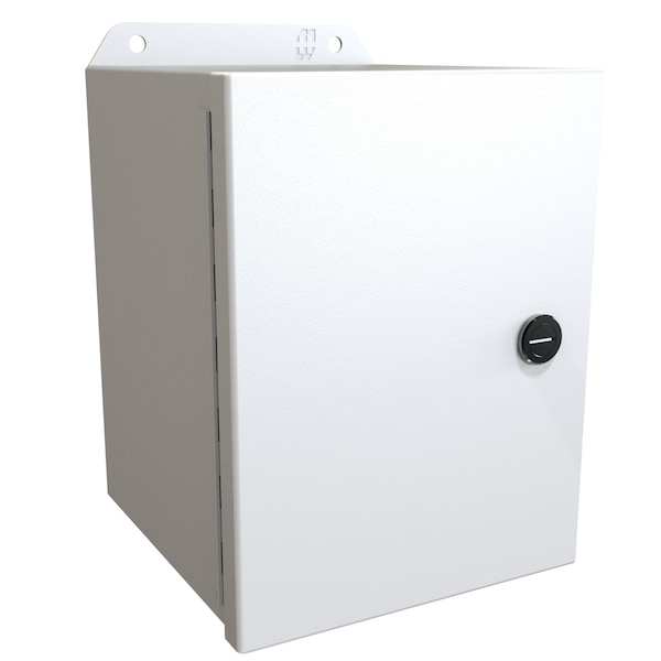 Hammond Steel Electrical Enclosures, 8 in H, 6 in D, 6 in W, NEMA 4, Hinged - EJ866LG