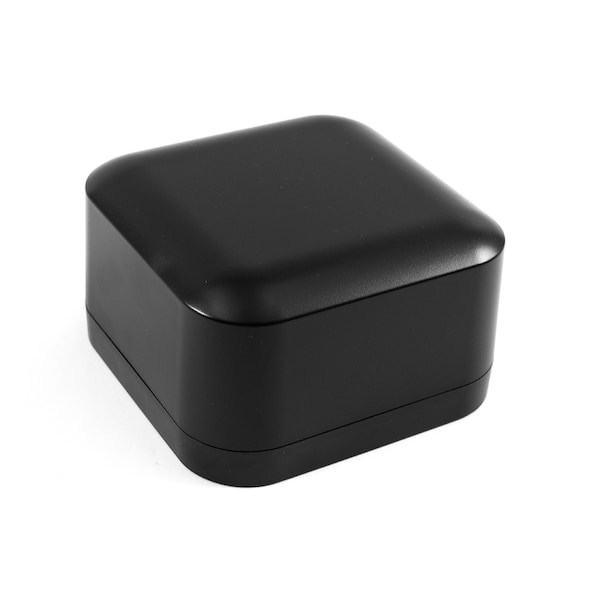 Hammond Polycarbonate Electrical Enclosures, 4.72 in H, 2.76 in D, 4.72 in W, NEMA 4, 4X, 6, 6P, 12, 13 - 1557DA2BK