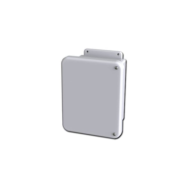 Saginaw Control & Engineering Fiberglass Reinforced Polyester Electrical Enclosures, 9.56 in H, 4-3/4 in D, 7.52 in W, Hinged - SCE-806FG