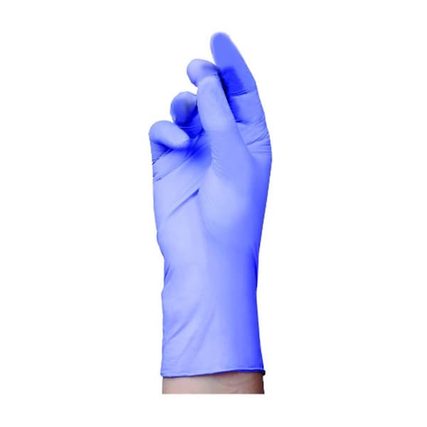 Guantes de Examen de Nitrilo Cardinal Health, Nitrilo, XL, Azul - 5588TN05XL