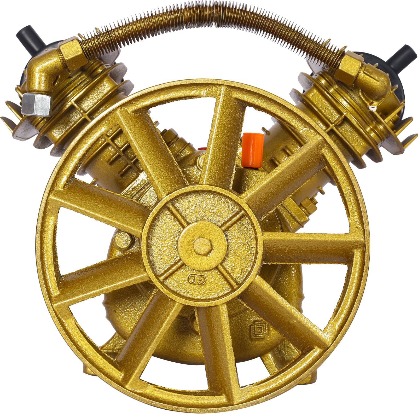 Bomba de Compresor de Aire Eléctrico EXTRAUP, 3HP, 120V, 32.6 libras, 8.8CFM, Compresor de Pistón, Hierro Fundido, Diseño de Cilindro en V, Accesorios Incluidos - YHLW46541457