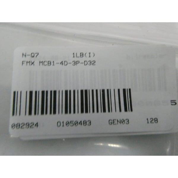 Fmx 3P 32A AMP 480V-AC MINIATURE CIRCUIT BREAKER - MCB1-4D-3P-D32