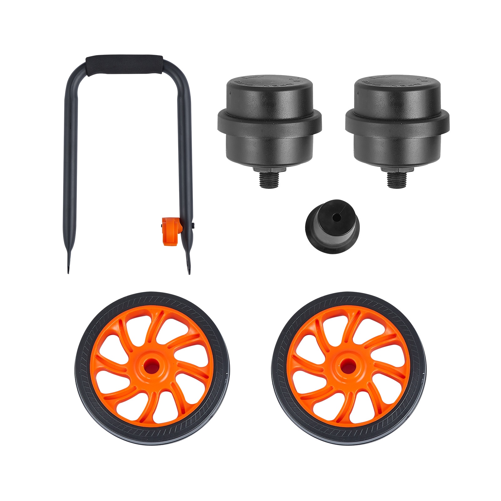 VEVOR Compresor de aire vertical portátil de gas de 4.8 galones y 115 PSI con accesorios incluidos - W24L1450W110VCQNYV1
