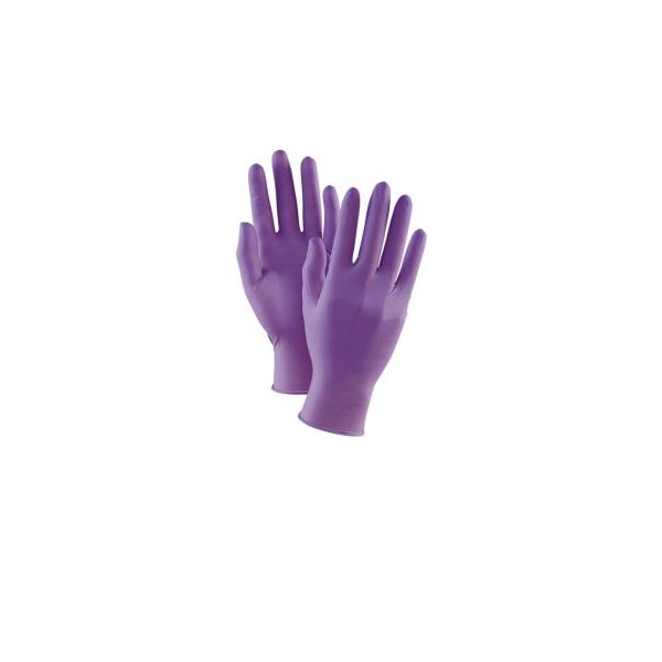 Guantes Desechables Mapa, 6 mil Tips/6 mil Palm Palm, S, 100 paq, morados - GLV162-S