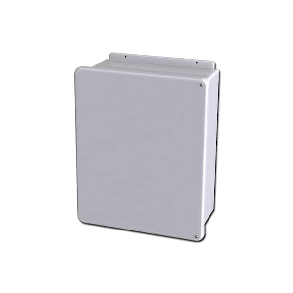 Saginaw Control & Engineering Fiberglass Reinforced Polyester Electrical Enclosures, 21.68 in H, 8.84 in D, 17.69 in W, Hinged - SCE-2016FG