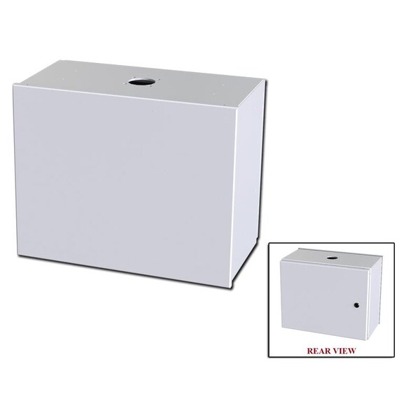 Saginaw Control & Engineering Carbon Steel Electrical Enclosures, 16 in H, 10 in D, 20 in W, NEMA 3R, 4, 12, 13, Hinged - SCE-16HMI2010LP