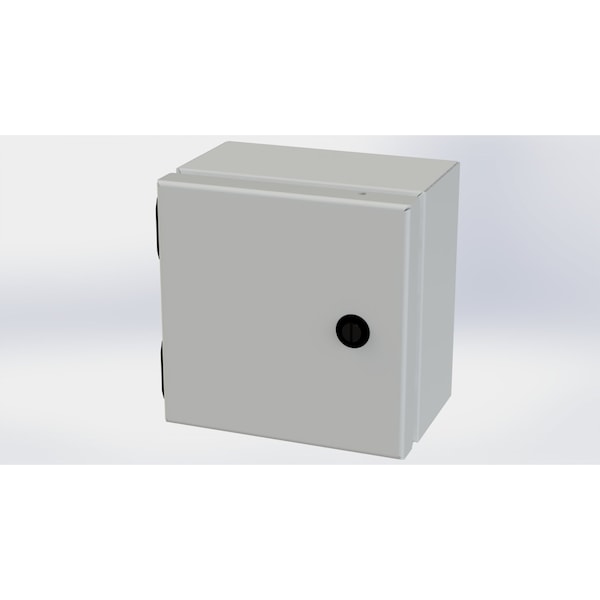 Saginaw Control & Engineering Carbon Steel Electrical Enclosures, 6 in H, 4 in D, 6 in W, NEMA 3R, 4, 12, 13, Hinged - SCE-606ELJLG