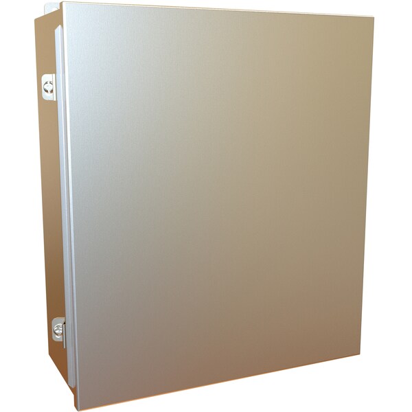 Hammond 304 Stainless Steel Electrical Enclosures, 16 in H, 6 in D, 14 in W, NEMA 4X, Lift Off - 1414N4SSO6