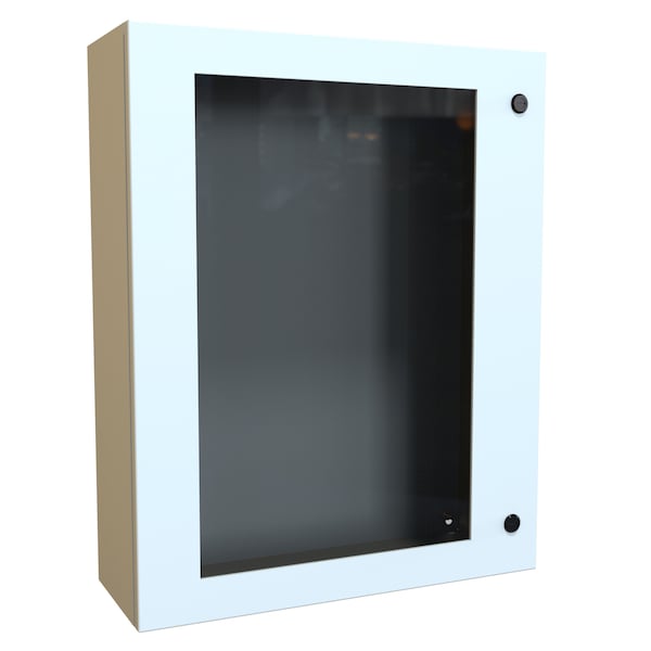 Hammond Steel Electrical Enclosures, 30 in H, 8 in D, 24 in W, NEMA 4, Hinged - EN4SD30248WLG